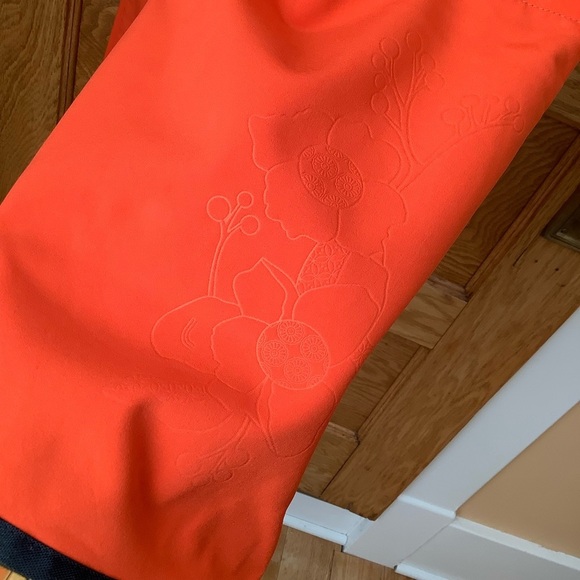 LOLE Orange Soft Shell Fleece Lined Snow Pants Size M - Picture 6 of 16